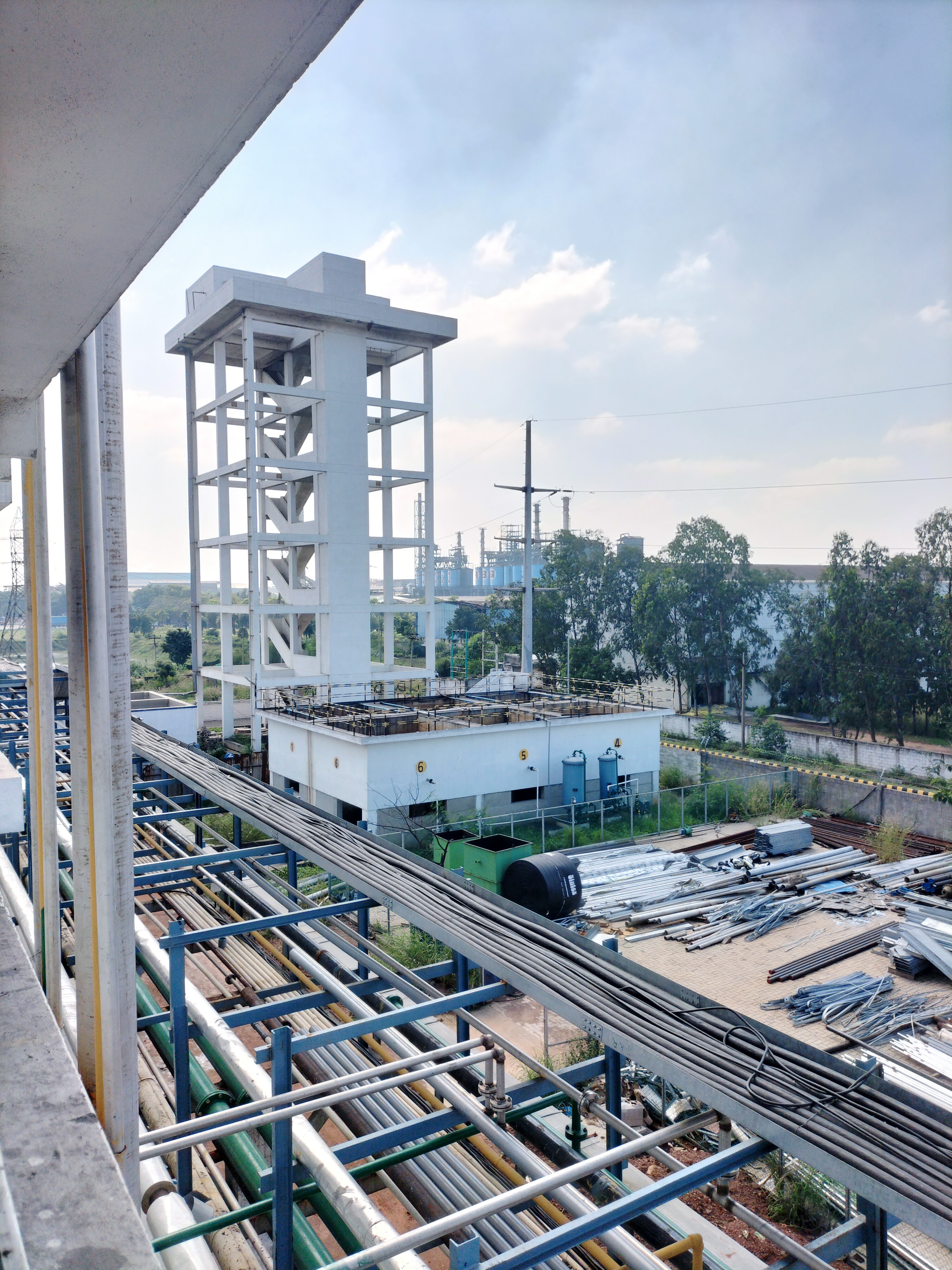 Over Head Tank & Utility Yard